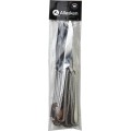 Sada 6 ks steakových nožů CHAMILE 23 cm stříbrná