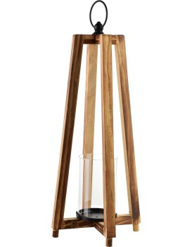 Lucerna LEVI 15,5x53 cm hnědá