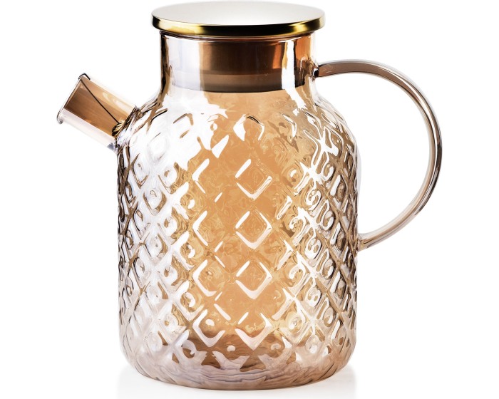 Skleněný džbán PETER 1,7 l medový