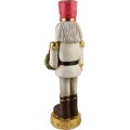 Vánoční dekorace Santa Lila 67 cm bílá