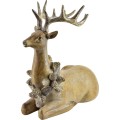Vánoční dekorace Santa Lila 30,5 cm hnědá