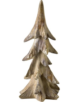 Vánoční dekorace SANTA LILA 28,5 cm hnědá