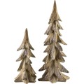 Vánoční dekorace SANTA LILA 28,5 cm hnědá