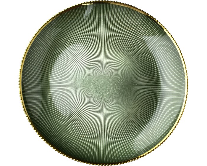 Mělký talíř GREENIE 31 cm zelený