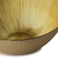Skleněná mísa GOLDIE 25 cm zlatá
