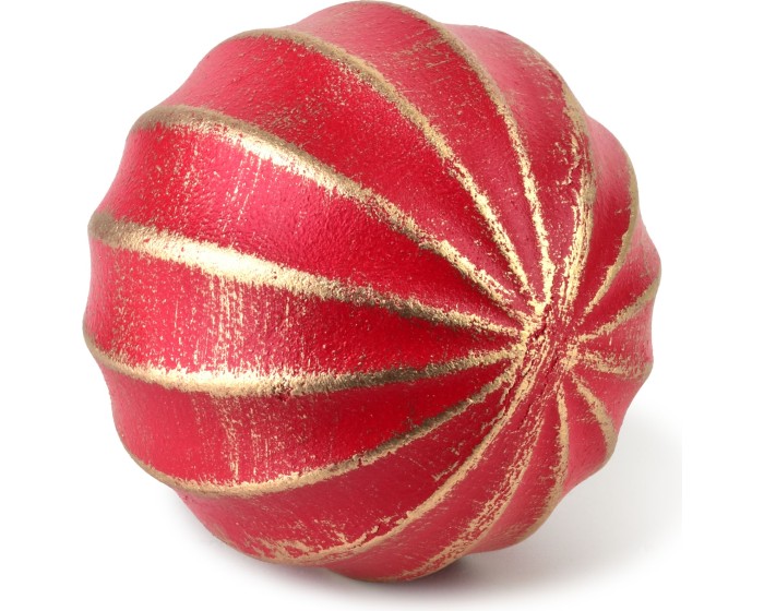 Dekorativní koule Saggio Red 9 cm červená