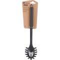 Ocelová naběračka na těstoviny MODERN KITCHEN 30x6,5 cm černá