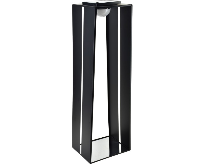 Solární lucerna SOKKE III 70 cm černá