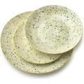 Porcelánová sada 18 ks talířů STRIPES BEIGE béžová