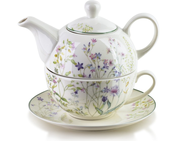 Porcelánová souprava FACCIA VERDE vícebarevná