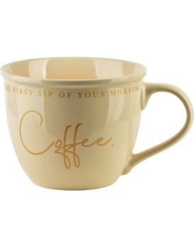 Porcelánový hrnek HENDIA 500 ml krémový