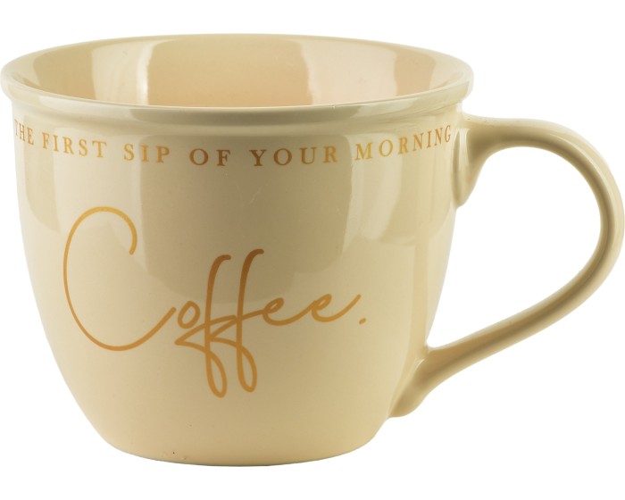 Porcelánový hrnek HENDIA 500 ml krémový