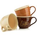 Porcelánový hrnek HENDIA 500 ml hnědý