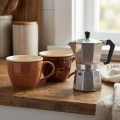Porcelánový hrnek HENDIA 500 ml hnědý