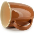 Porcelánový hrnek HENDIA 330 ml světle hnědý