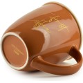 Porcelánový hrnek HENDIA 330 ml světle hnědý