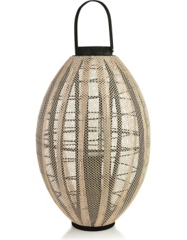 Lucerna LEVI 70 cm béžová/černá