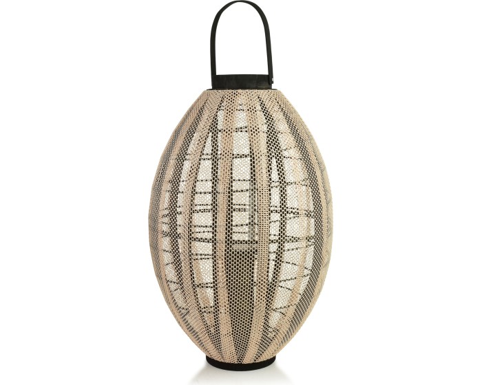 Lucerna LEVI 70 cm béžová/černá