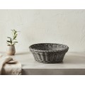 Košík Sino 20 x 7 cm šedý