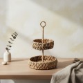 Servírovací stojan AMPARO 31 cm vodní hyacint natural