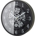 Nástěnné hodiny RAMSEY 30 cm bílé/černé