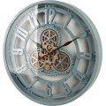 Nástěnné hodiny RAMSEY 50 cm modré