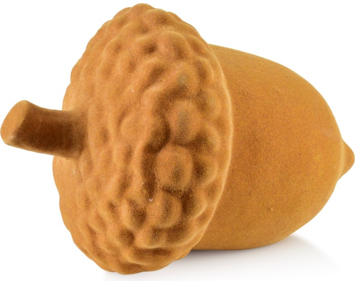 Keramická figurka žaludu MAVE 18x13 cm oranžová
