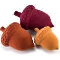 Keramická figurka žaludu MAVE 18x13 cm oranžová
