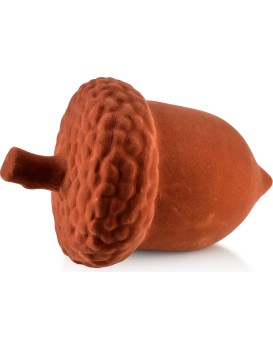 Keramická figurka žaludu MAVE 24x16 cm oranžová