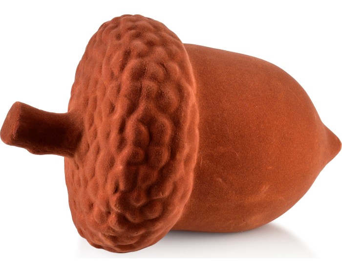 Keramická figurka žaludu MAVE 24x16 cm oranžová