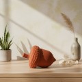 Keramická figurka žaludu MAVE 24x16 cm oranžová