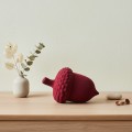 Keramická figurka žaludu MAVE 29x18 cm bordó