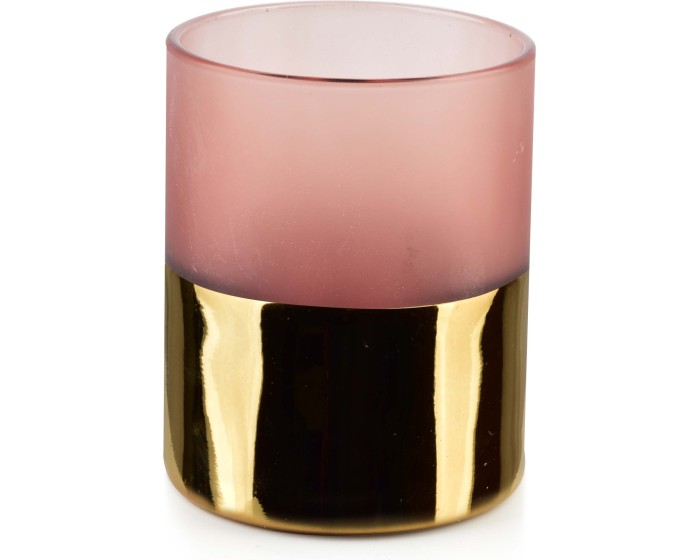 Svícen RITA PINK 10 cm růžový