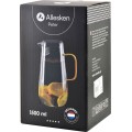 Skleněný džbán Semet 1,5 l šedý/zlatý