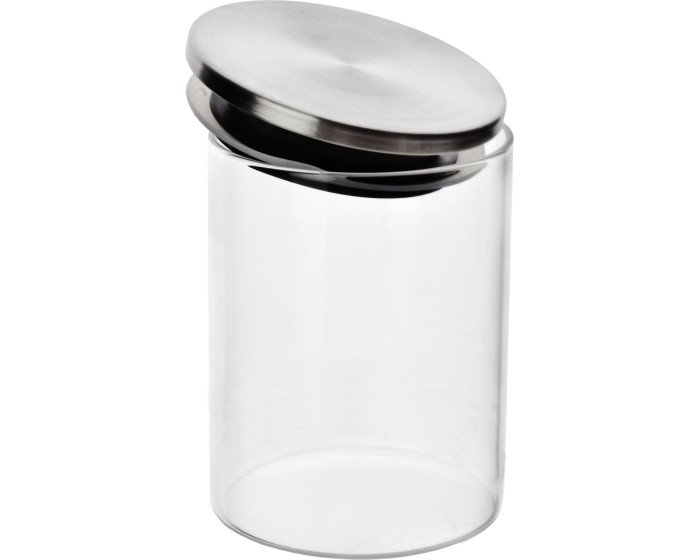 Skleněná kuchyňská dóza MODERN KITCHEN čirá