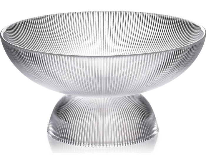 Skleněná mísa RIBBING 1,8 L transparentní
