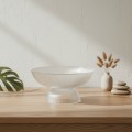 Skleněná mísa RIBBING 1,8 L transparentní