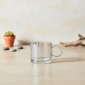 Skleněný hrnek MODERN KITCHEN LILY 300 ml čirý