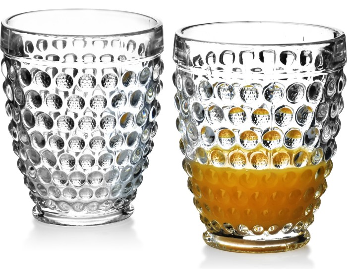 Sada 6 sklenice ELISE DOTS 300 ml čirá