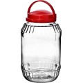 Skleněná dóza s víčkem MOLDI 3,1 l