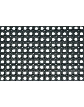 Rohožka čtverrohá HONEYCOMB 40 x 60 cm černá