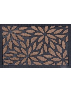 Obdélníková rohožka PLANTS 40x60 cm béžová