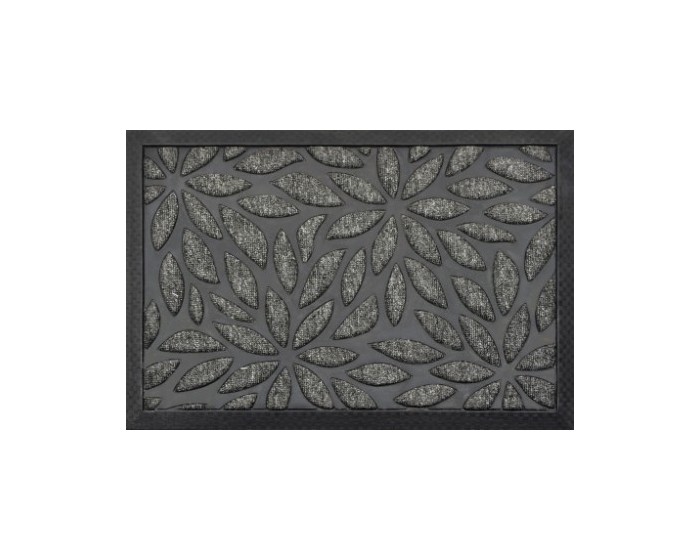 Obdélníková rohožka PLANTS 40x60 cm šedá