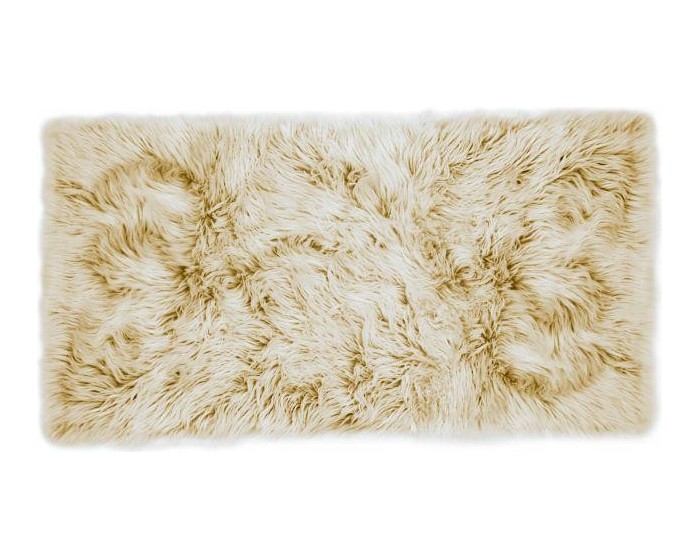 Kusový koberec s vysokým vlasem OMBRE 80 x 140 cm - hořčicový