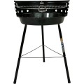 Gril na dřevěné uhlí BBQ1007 černý