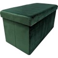 Skládací taburet PERFECT DUO 60x30 cm tmavě zelený