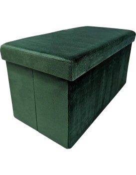 Skládací taburet PERFECT DUO 60x30 cm tmavě zelený