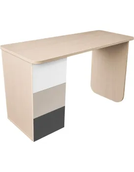 Psací stůl Bodyx 120 cm jasan/šedý