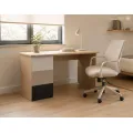 Psací stůl Bodyx 120 cm jasan/šedý