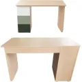 Psací stůl Bodyx 120 cm jasan/zelený